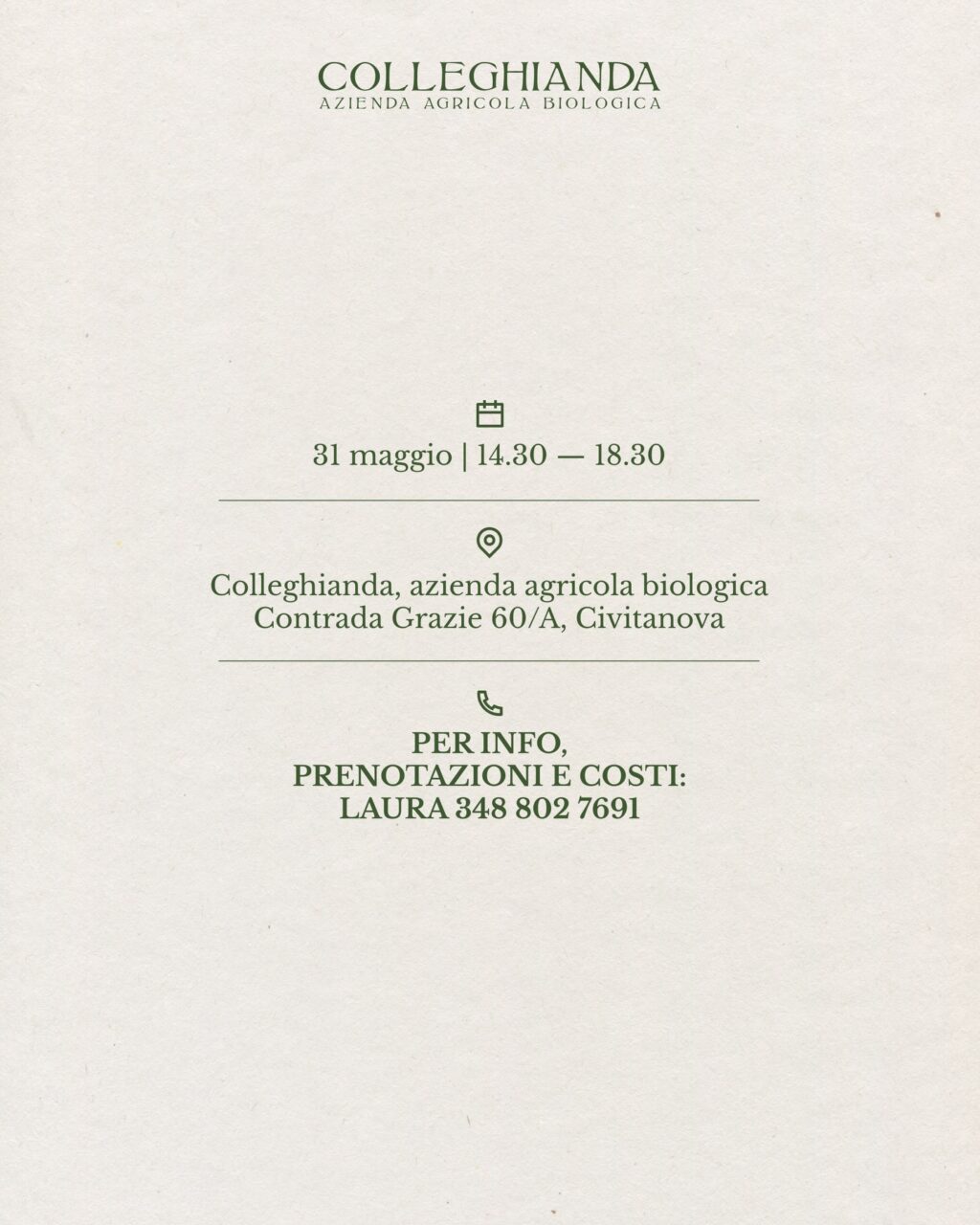 Instagram post from colleghianda. This post is in position 5.