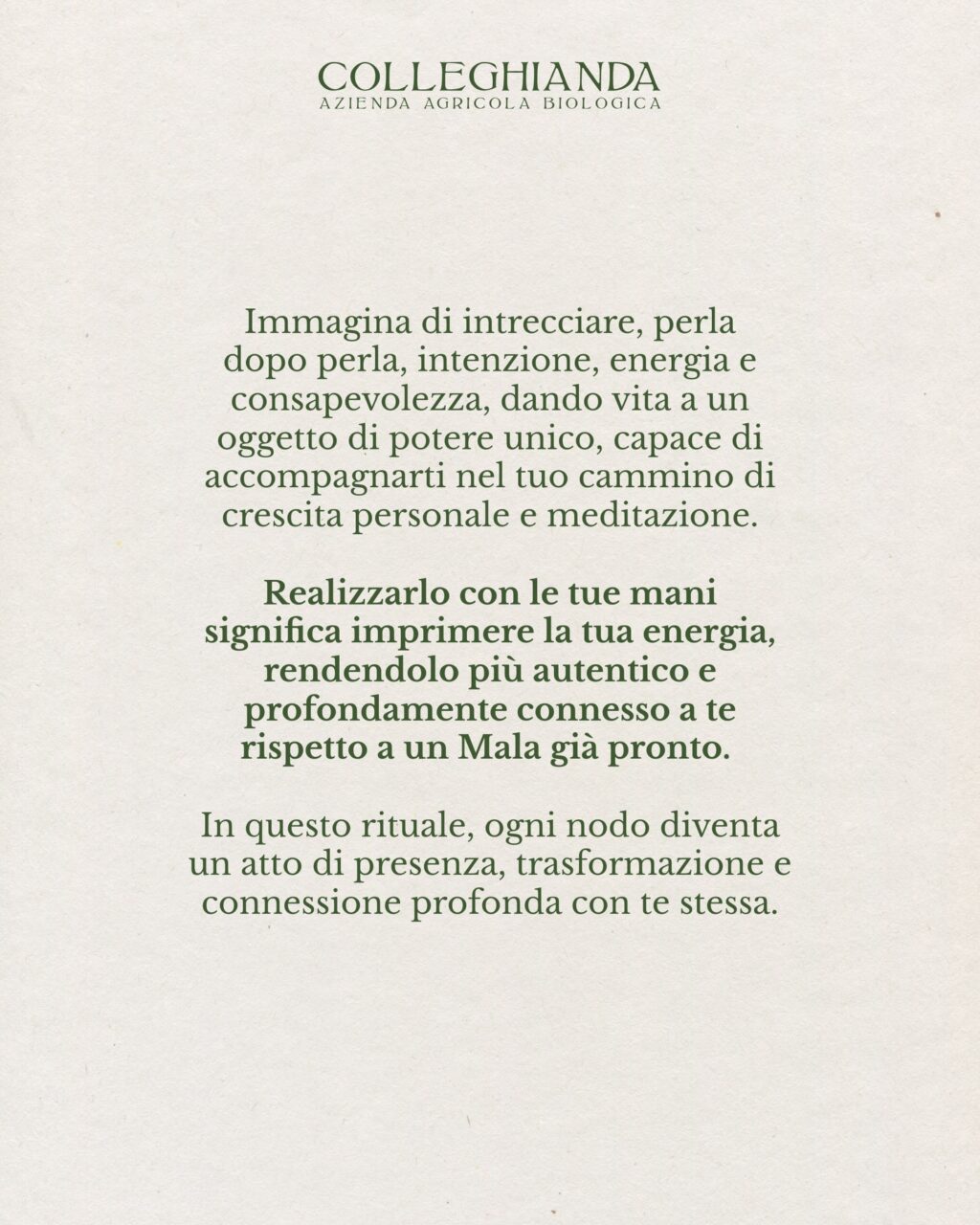 Instagram post from colleghianda. This post is in position 1.