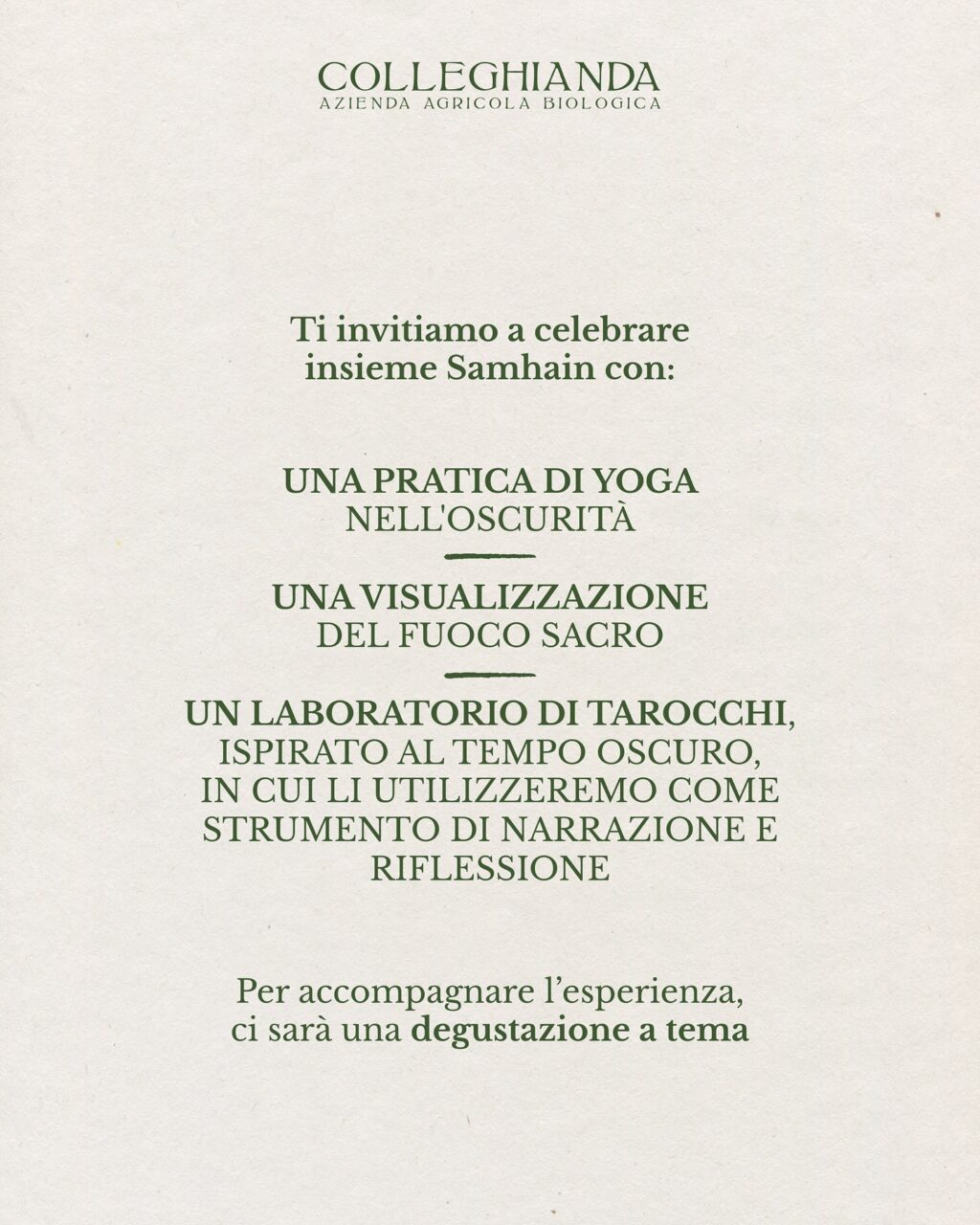 Instagram post from colleghianda. This post is in position 3.